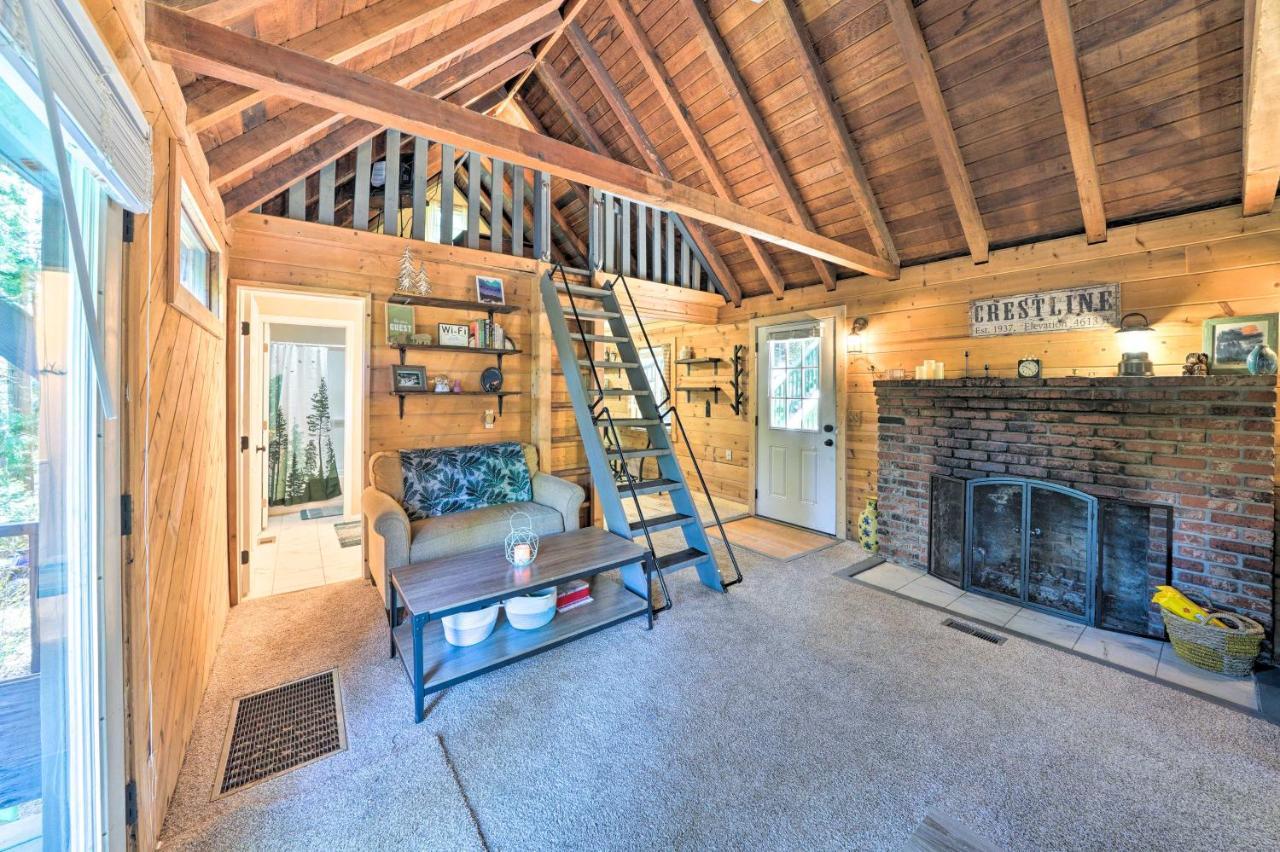 Crestline Cabin About 1 Mi To Lake, Town, Trails! Villa ภายนอก รูปภาพ